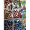Fizzle Sizzle Design 6 colors pride rainbow Crystals Flatback Glass