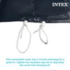 INTEX 28031E Pool Cover: For 12ft Round Metal Frame Pools