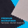 SmoTecQ Premium Microfiber Cleaning Cloths (6-Pack) – Ultra-Soft, Scratch-Free Cloths