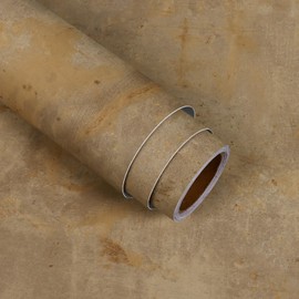 VaryStyle Luxury Brown Concrete Wallpaper Thick Faux Industrial Cement Wallpaper Peel and Stick Concrete Contact Paper for Countertop Walls 15.7"x118" Self Adhesive Vinyl for Kitchen Bedroom Bathroom