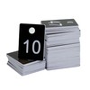 ABS Plastic Numbered Tags Rectangle Key Tags ID Tags Number
