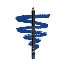 NYX Professional Makeup Suede Matte Lip Liner, SMLL117 Jet Set True Blue