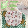 Fabric Tablecloth Washable Table Linen Tablecloth Cotton Polyester Berries Round
