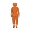 EraSpooky Adult Gingerbread Man Costume Deluxe Men's Christmas Cookie Outfits