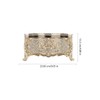 OHPHCALL Luxurious Rose Tissue Box Holder Stylish Bling Acrylic Tissue