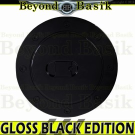 Torox 1999 2000 01 02-05 2006 CHEVY SILVERADO GLOSS BLACK Fuel Gas Door COVER OVERLAY