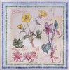 Wildflowers Garden Art Ceramic Tile 6" 15 cm Floral Decorative