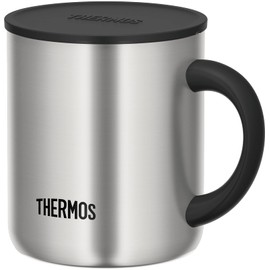 Thermos JDG-280 S Vacuum Insulated Mug, 9.5 fl oz (280 ml), Stainless Steel
