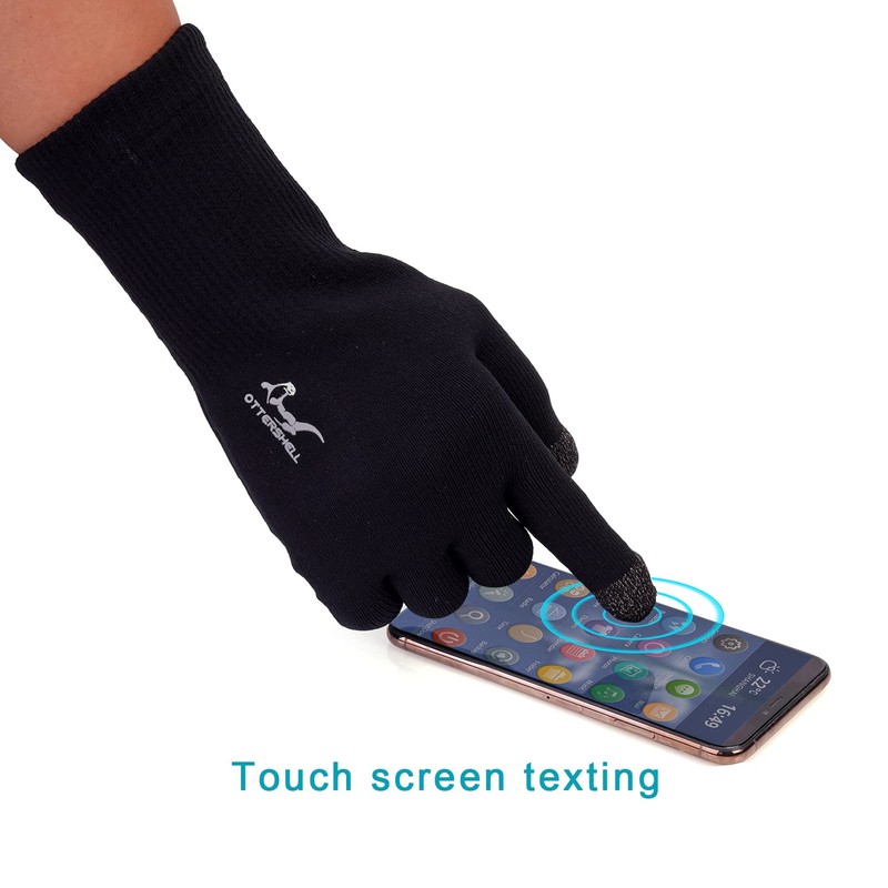 Mens Gloves Winter Waterproof Touch Screen Texting. for All Outdoor