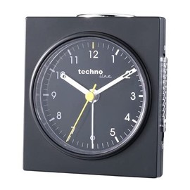 Technoline Geneva Q Quartz Clock, Black