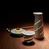 TAMAKI T-924341 Inokuchi Scashi Spiral White Diameter 2.6 x Height