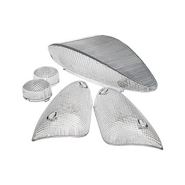 Set of indicator lenses RL transparent MBK Nitro / Aerox after 1999