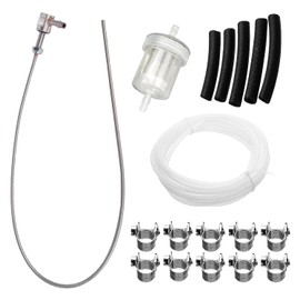 BAIFULAI Tank Extractor 18-Piece Set, Standpipe for Car Fuel Heating, Fuel Hose, Fuel Line for Heating Oil, Suction Pipe, Air Top Standpipe, Tank Extractor Heater, Vehicle Tank, Stand Pipe