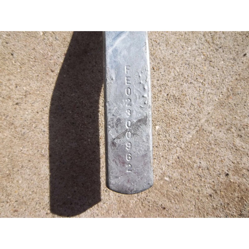 Lockrod Weld-On Cam Action Latch Trailer Door Handle 14" Steel