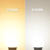 LVWIT E27 LED ersetzt 40W Glühlampen (6-er Pack), Warmweiß 2700K,