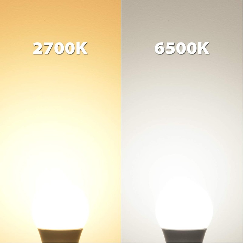 LVWIT E27 LED ersetzt 40W Glühlampen (6-er Pack), Warmweiß 2700K,