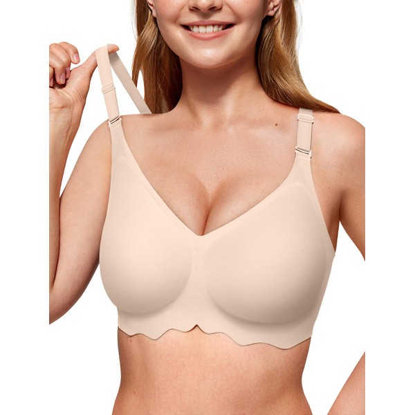 Vertvie Bras for Women - Wireless Bras with Support Seamless