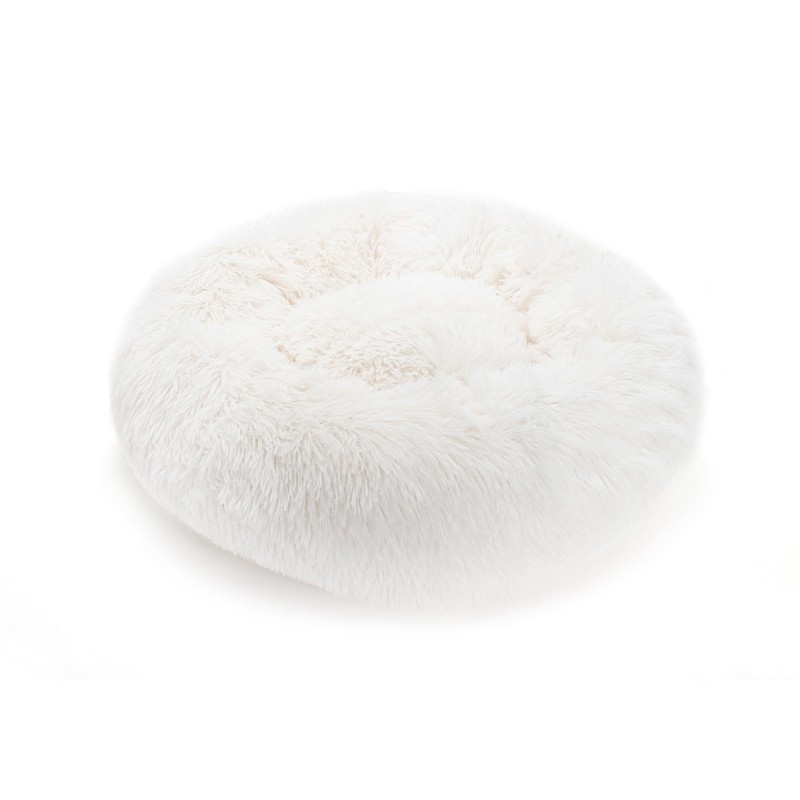 Jackson Galaxy Donut Disturb Cat Bed (Cream)