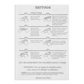 Etiqueta engomada del tatuaje temporal 5pcs Patrón de colores de plata dorada metálica mixta Pegatinas de tatuaje de brazo desechable