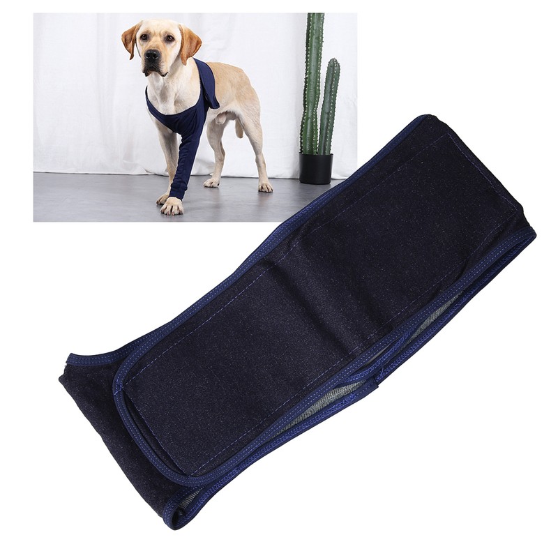 Dog Elbow Brace Highly Elastic Breathable Lick Proof Canine Elbow