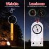 Flintronic Navigation Compass, Hiking Compass with Luminous Function, Waterproof Pocket
