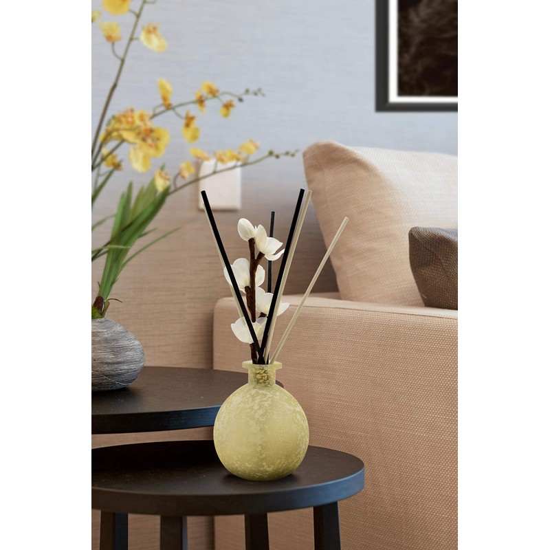 nongcunren 25pcs White and 25pcs Brown Rattan Reed Diffuser Sticks