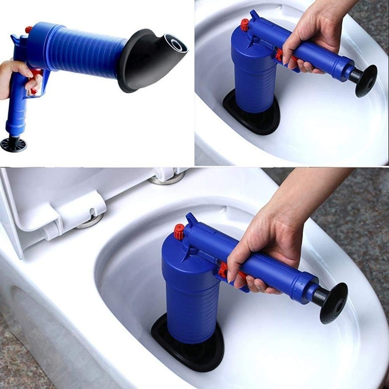 Air Pump Drain Blaster Sink Plunger Bath Toilet Pipe Blockage