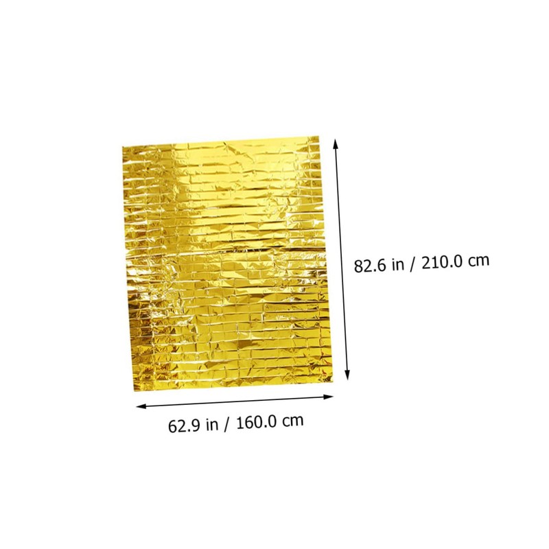 KICHOUSE Insulated Camping Blanket Emergency Tarp Strong Reflection for Outdoor
