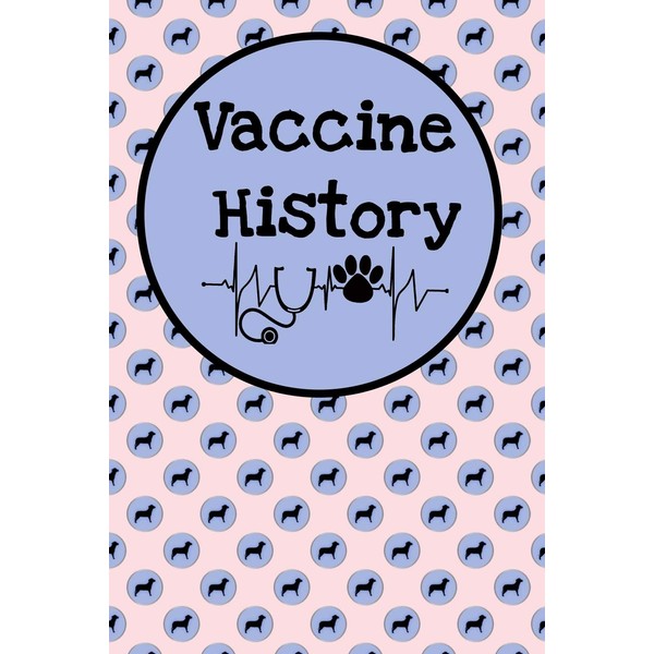 Vaccine History: Vet Visits and Immunizations Logbook