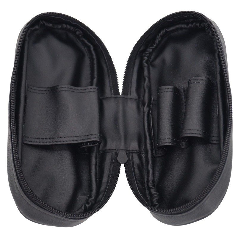 GERMANUS Benedict Pipe Bag Genuine Leather for 2 Pipes in