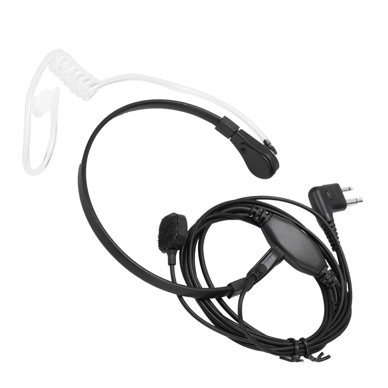 2 Pin Walkie Talkie Earpiece Noise Canceling Headset with MIC