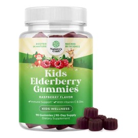Natures Craft Gomitas Saúco Niños Vitamina C Zinc 90 U