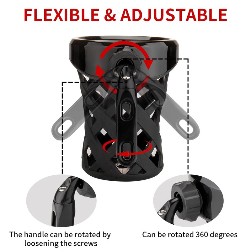 Goldwing GL1800 Motorcycle Handlebar Cup Holder Water Bottle Drink Holder