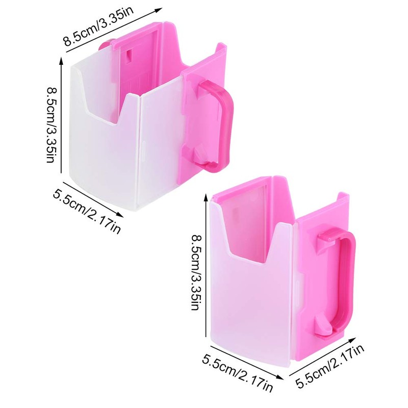 Adjustable Milk Holder with Handle Prevents Spills Easy to Use