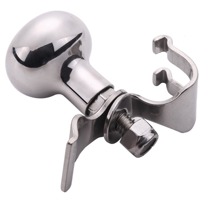 Universal Stainless Steel Steering Wheel Spinner Heavy Duty Car Truck