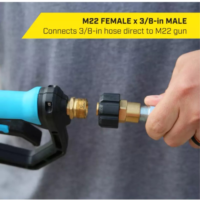 SurfaceMaxx 4500 PSI 3/8" Brass Gas or Electric Pressure Washers