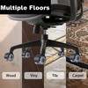 2” Office Chair Caster with M10 x 25 Threaded Stem