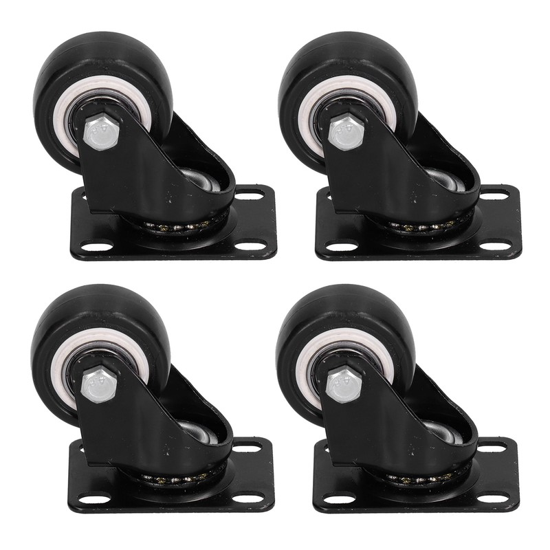 4pcs Caster Wheel 360 Degree No Noise Caster Fit for