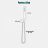 Heyalan SUS304 Stainless Steel Handheld Shower Wand High Pressure Luxury