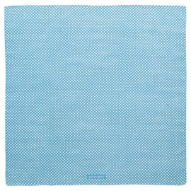 Yamamoto Hitoto Shoten KYOTO BLUE Gauze Handkerchief, Small Checkerboard [1862], Made in Japan, Japanese Pattern, Inbound Souvenir