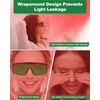 LIGHTMEUP Red Light Therapy Glasses Eye Protection for Infrared &