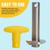 Tasty Pineapple Slicer and Bamboo Board Set, Cores and Slices