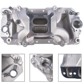 Woosphy Dual Plane Intake Manifold Oval Port Replacement for Chevy Big Block, V8, 6.5L/396 6.6L/402 7.0L/427 7.4L/454 1-147-019 PCE147.1034 53026