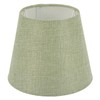 Totority Green Bedside Lamps Lampshade Taper Fabric Lampshade Simple Style