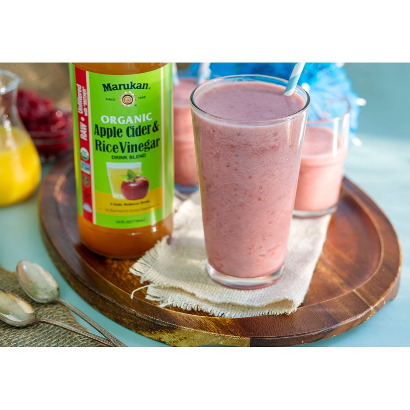 Marukan Organic Apple Cider Vinegar & Rice Vinegar Drink Blend,