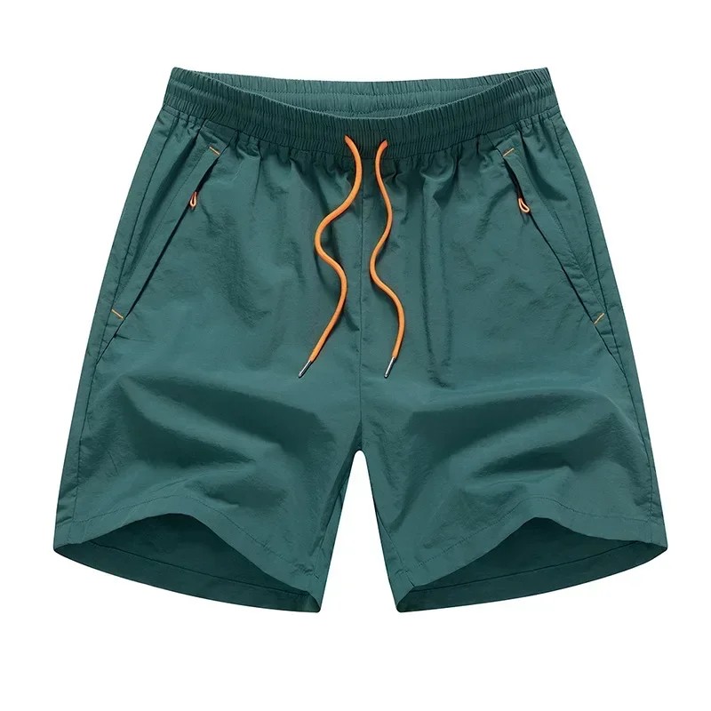 Men’s Double-Layer Swim Trunks for Beach & Pool – Quick-Dry