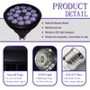 Tanning Lamp for Home Use with Adjustable Stand Purple Light
