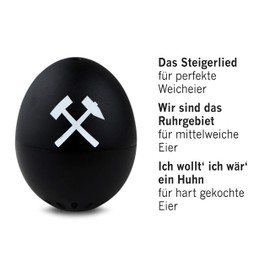 PiepEi für'n Pott, in Panoramabox, schwarz m Druck (Steigerlied / Wir sind das Ruhrgebiet / Ich Wollt' Ich Wär' Ein Huhn)