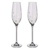 Dartington Crystal ST2557/5/P - Glitz Champagne Flutes, Set of 2