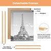 upsimples 12x16 Picture Frame Natural 3 Pack, Scratch-Proof Poster Frames